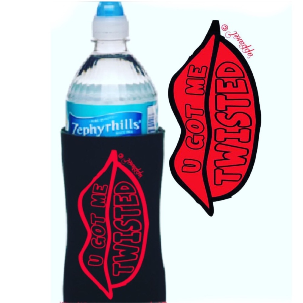 Water Bottle Sleeve koozie  ( bogo )